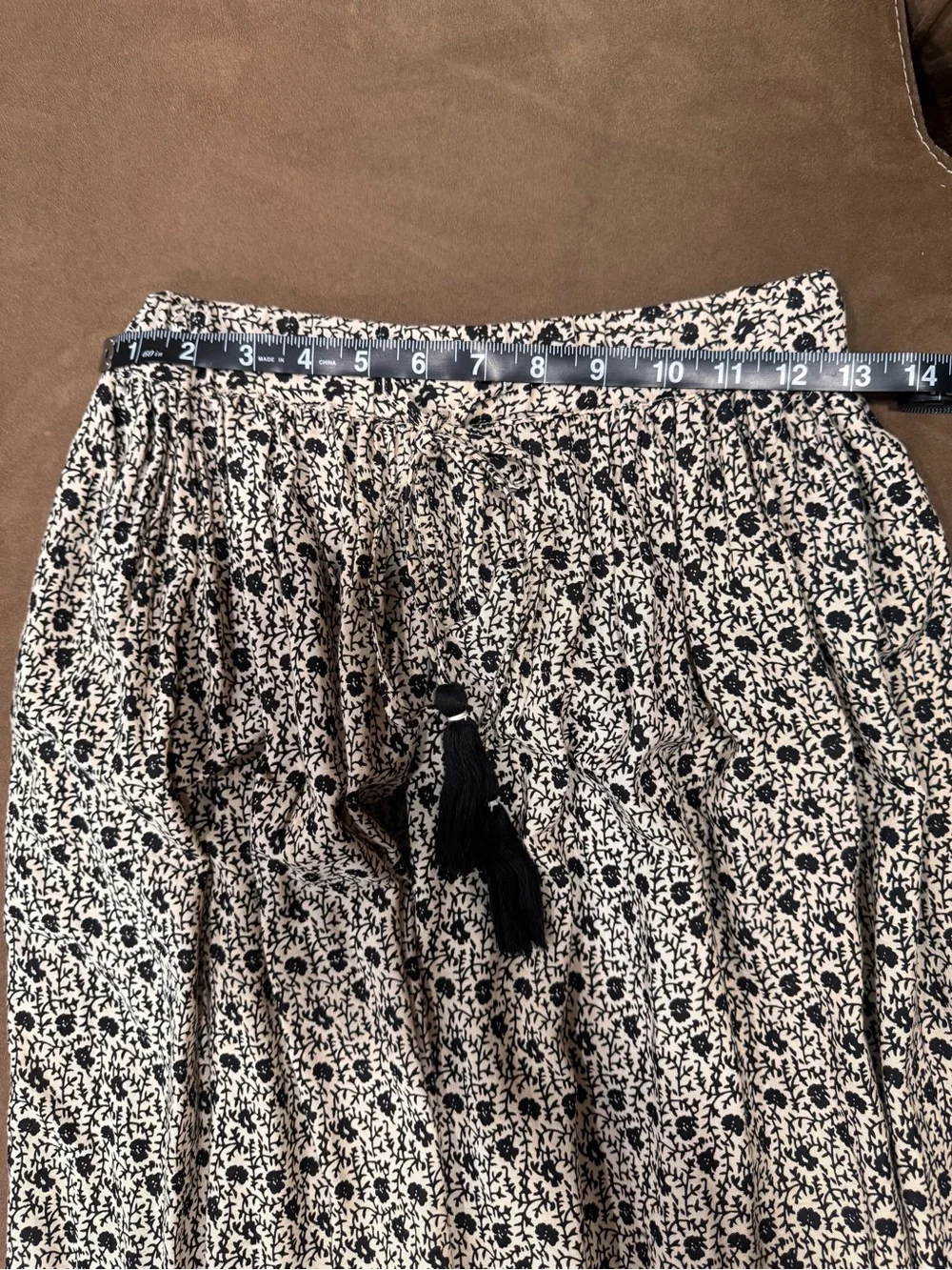 GOA Collection Bohemian Floral Maxi Skirt NWOT Size Small/ Medium